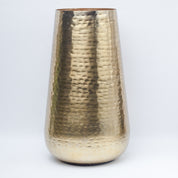 VON CASA Gold Cylindrical Flower Vase