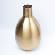 VON CASA Gold Pear Flower Vase