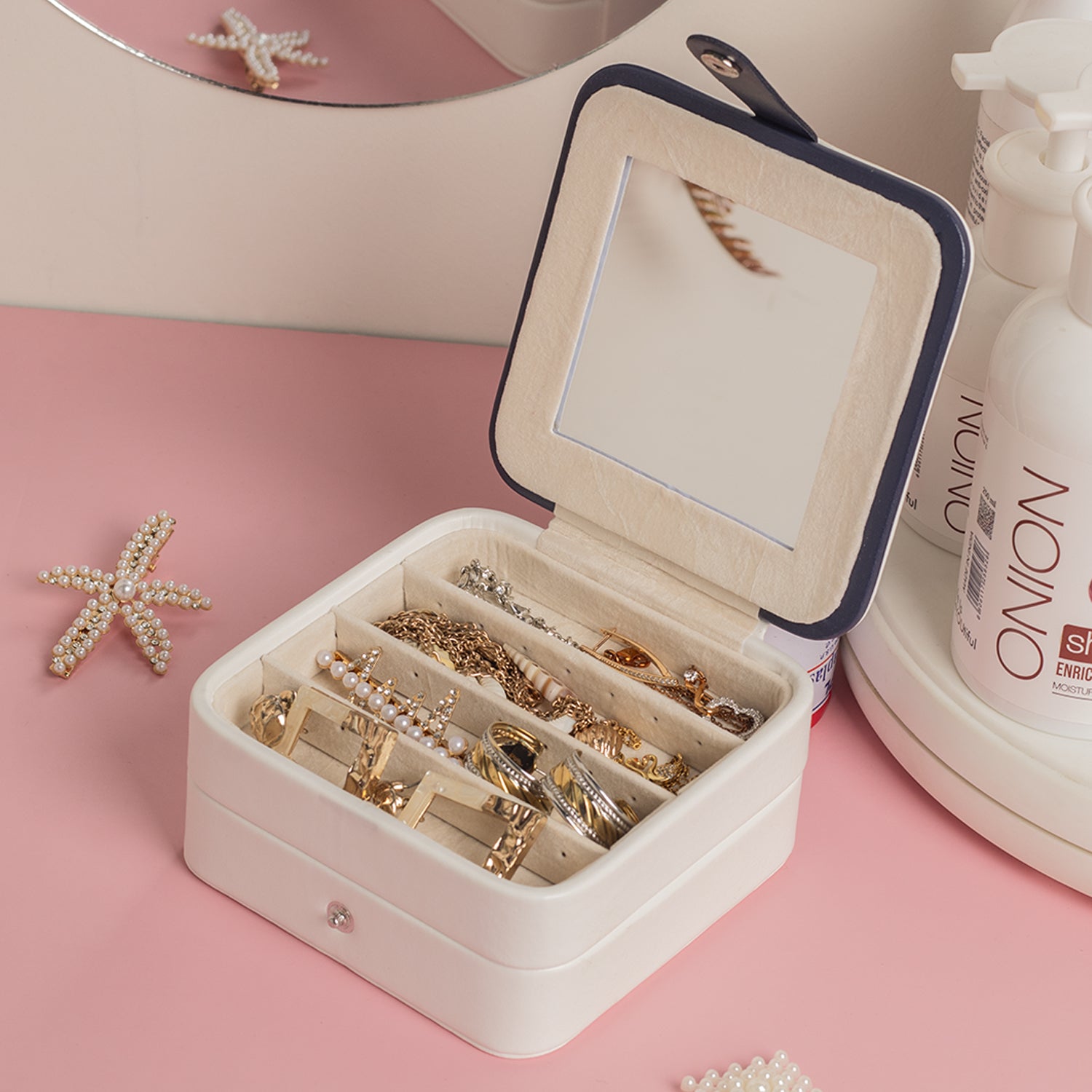 Premium White Jewellery Box