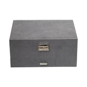 Velvet Grey Jewelry Storage Organizer