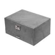 Velvet Grey Jewelry Storage Organizer