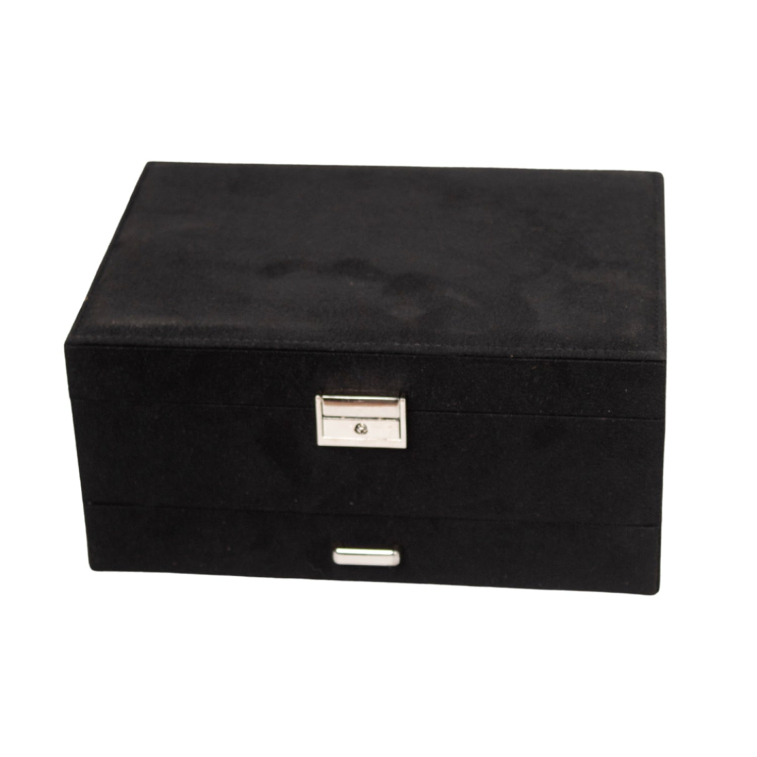 Velvet Black Jewelry Storage Organizer