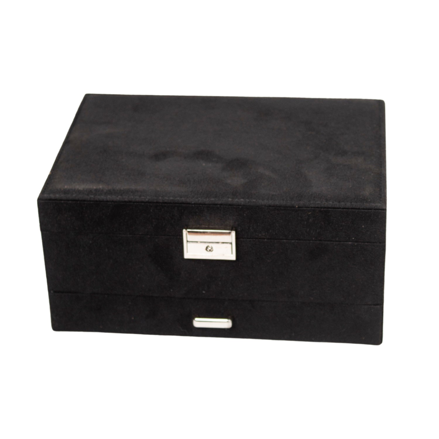 Velvet Black Jewelry Storage Organizer
