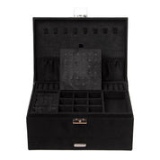 Velvet Black Jewelry Storage Organizer