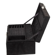 Velvet Black Jewelry Storage Organizer