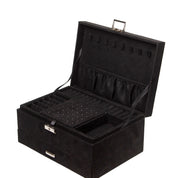 Velvet Black Jewelry Storage Organizer