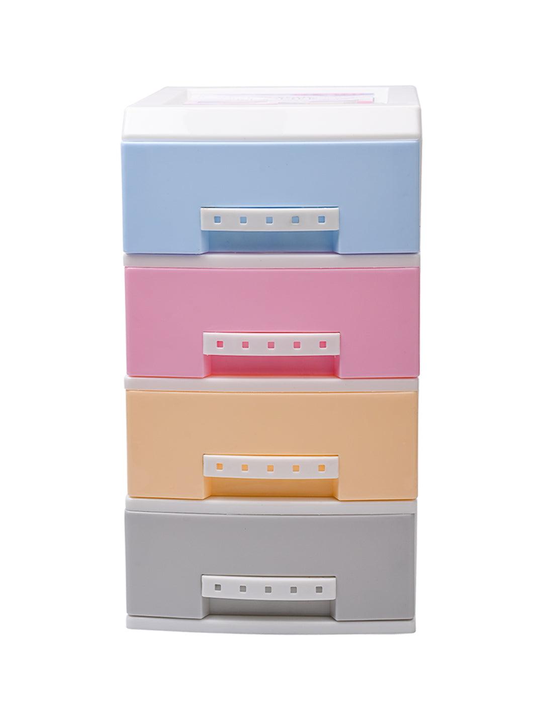 Stylish Multicolor 4 Layer Table Drawer - MARKET99