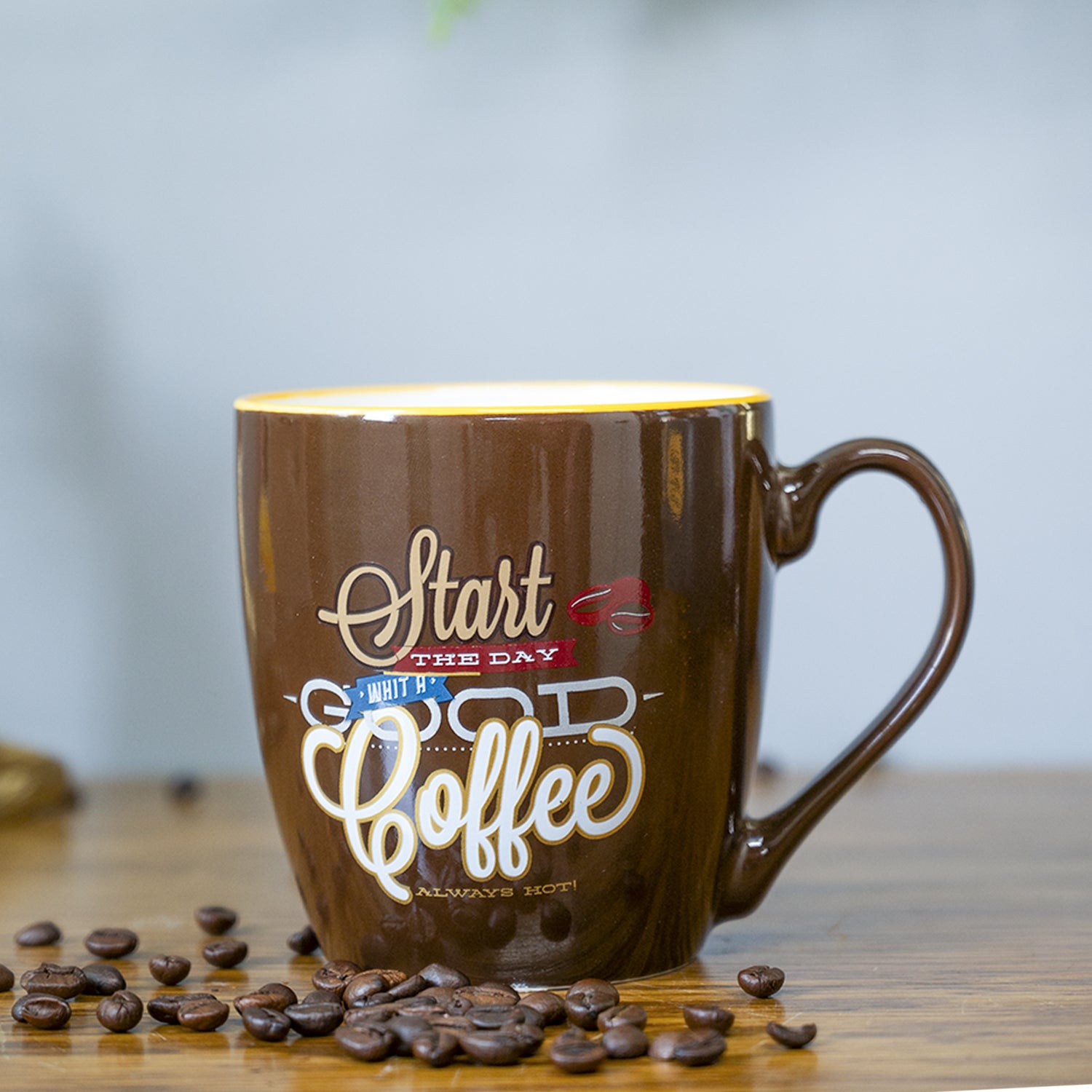 Start Every Day With Good Coffee' Mug