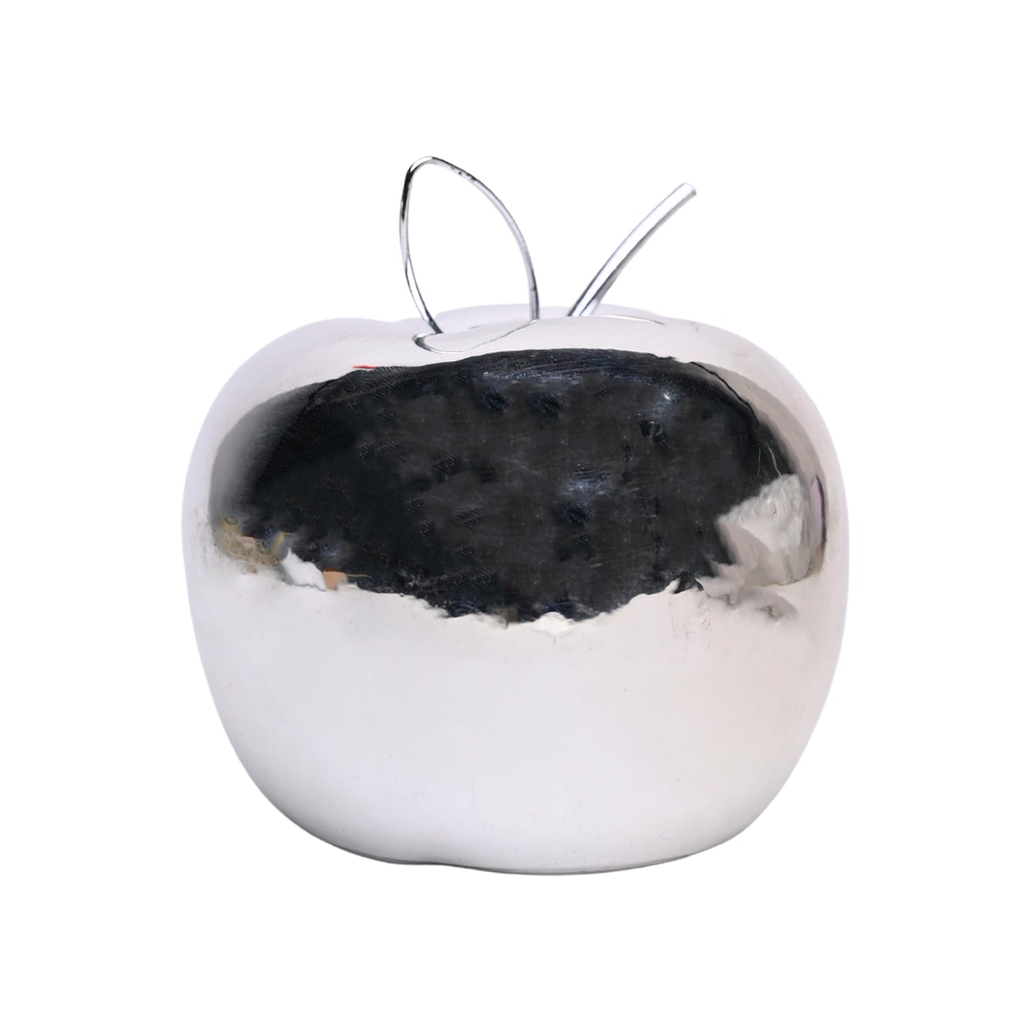 Decorative Ceramic Silver Apple