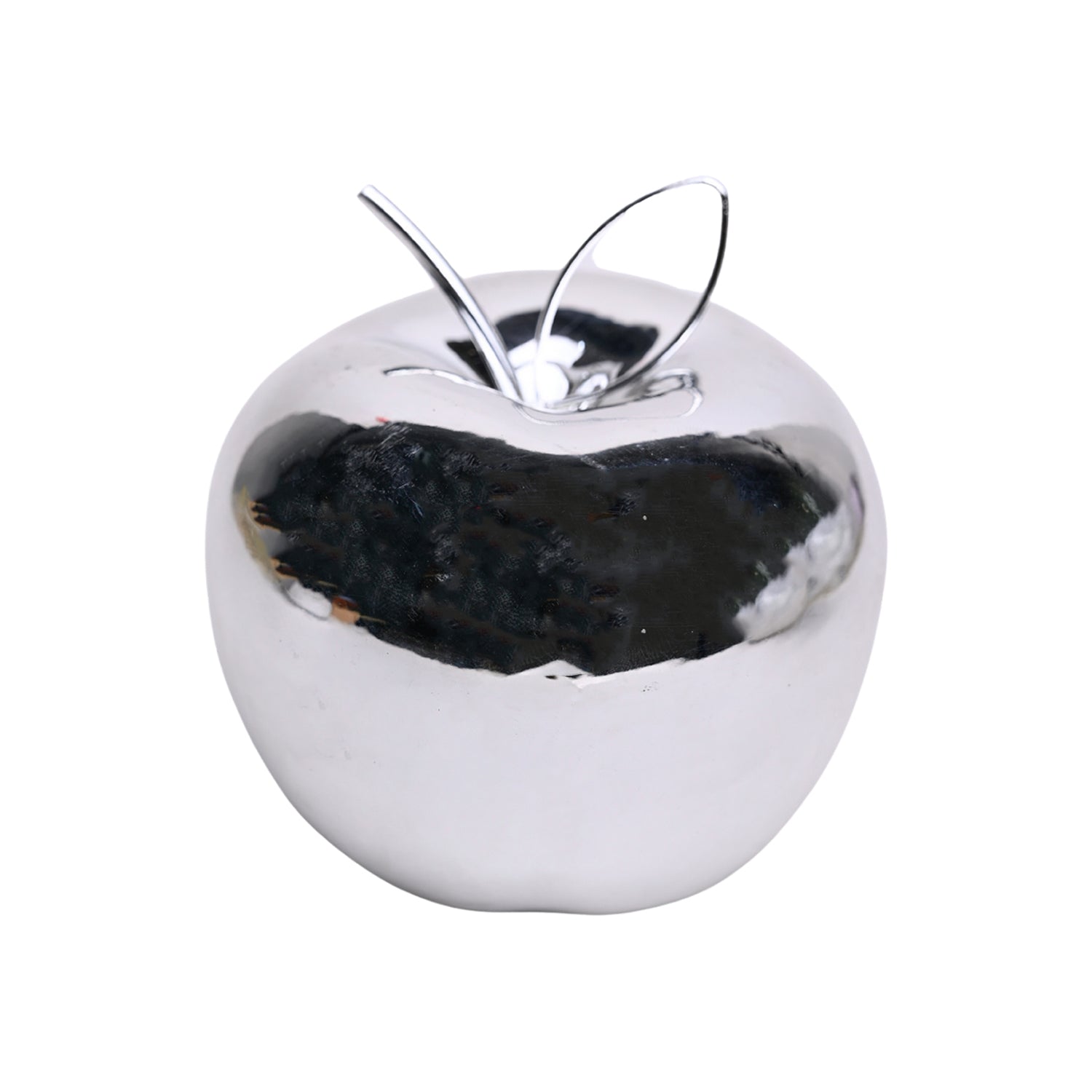 Decorative Ceramic Silver Apple