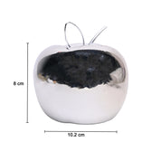 Decorative Ceramic Silver Apple
