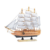Best Sailing Boat Decorative Showpiece - Brown