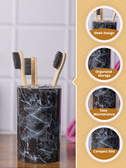 Stylish Tooth Brush Holder - Black