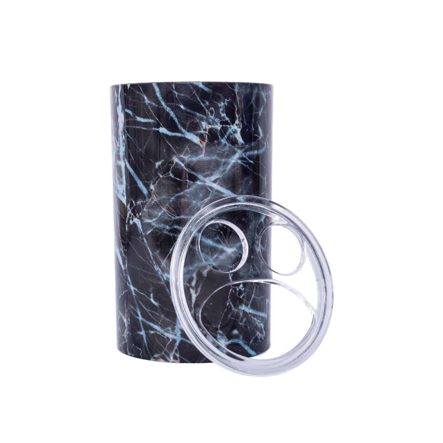 Stylish Tooth Brush Holder - Black