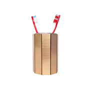 Stylish Tooth Brush Holder - Golden