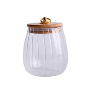 Borosilicate Glass Storage Jar - 650Ml, Glass Texture