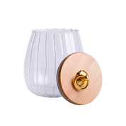 Borosilicate Glass Storage Jar - 650Ml, Glass Texture