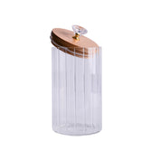 Borosilicate Glass Jar - 700Ml, Glass Texture