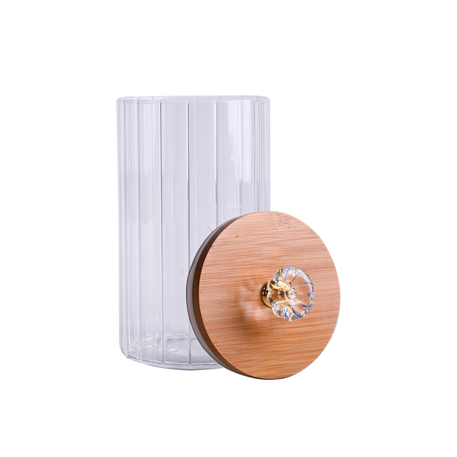 Borosilicate Glass Jar - 700Ml, Glass Texture