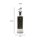 Marble Oil Dispenser - 250Ml, Black