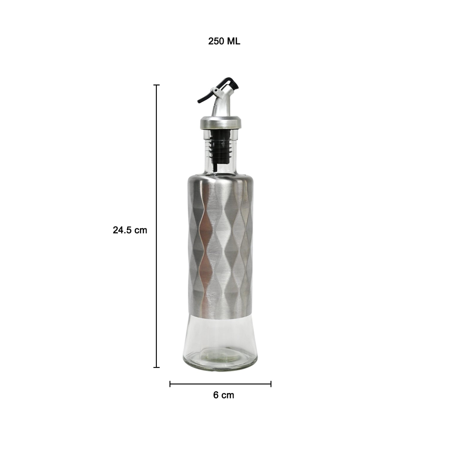 Oil Dispenser - 250Ml, Silver