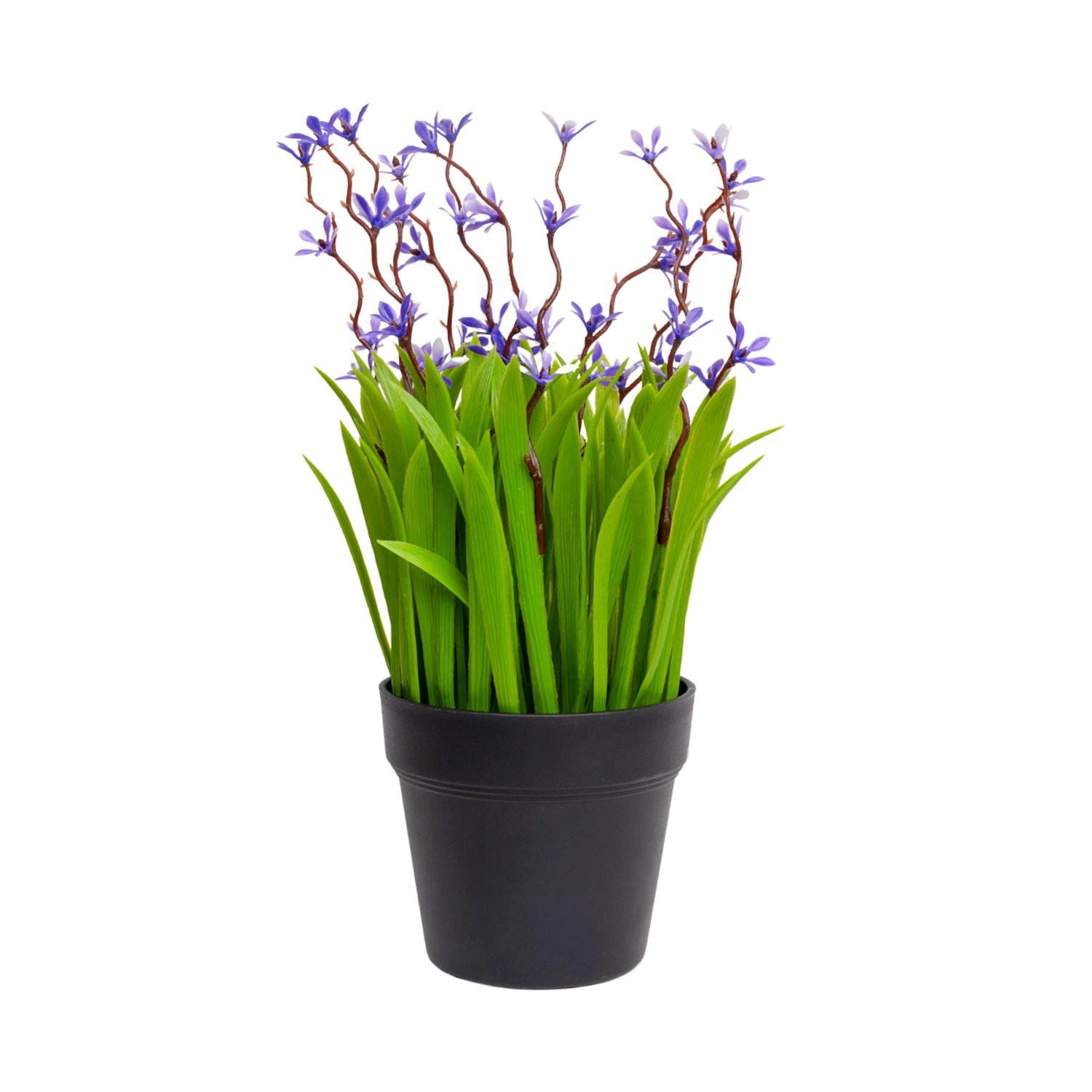 VON CASA White Flower Decorative Artificial Potted Plant