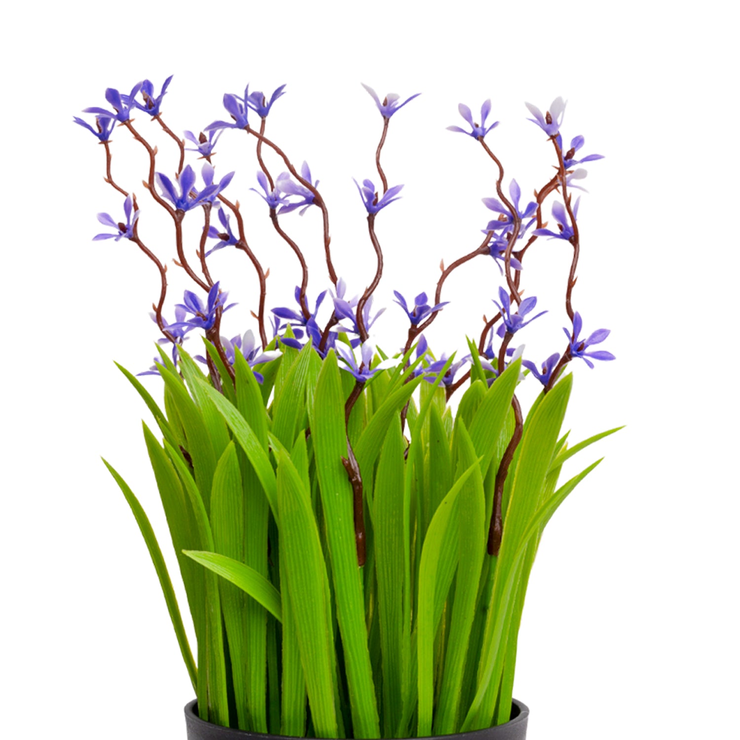 VON CASA White Flower Decorative Artificial Potted Plant