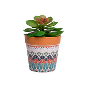 VON CASA Artificial Potted Plant - Mandala Style