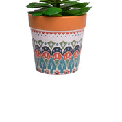 VON CASA Artificial Potted Plant - Mandala Style