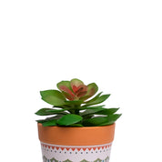 VON CASA Artificial Potted Plant - Mandala Style