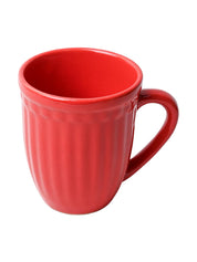 VON CASA Ceramic Coffee & Tea Mug - 300 Ml, Red - MARKET99