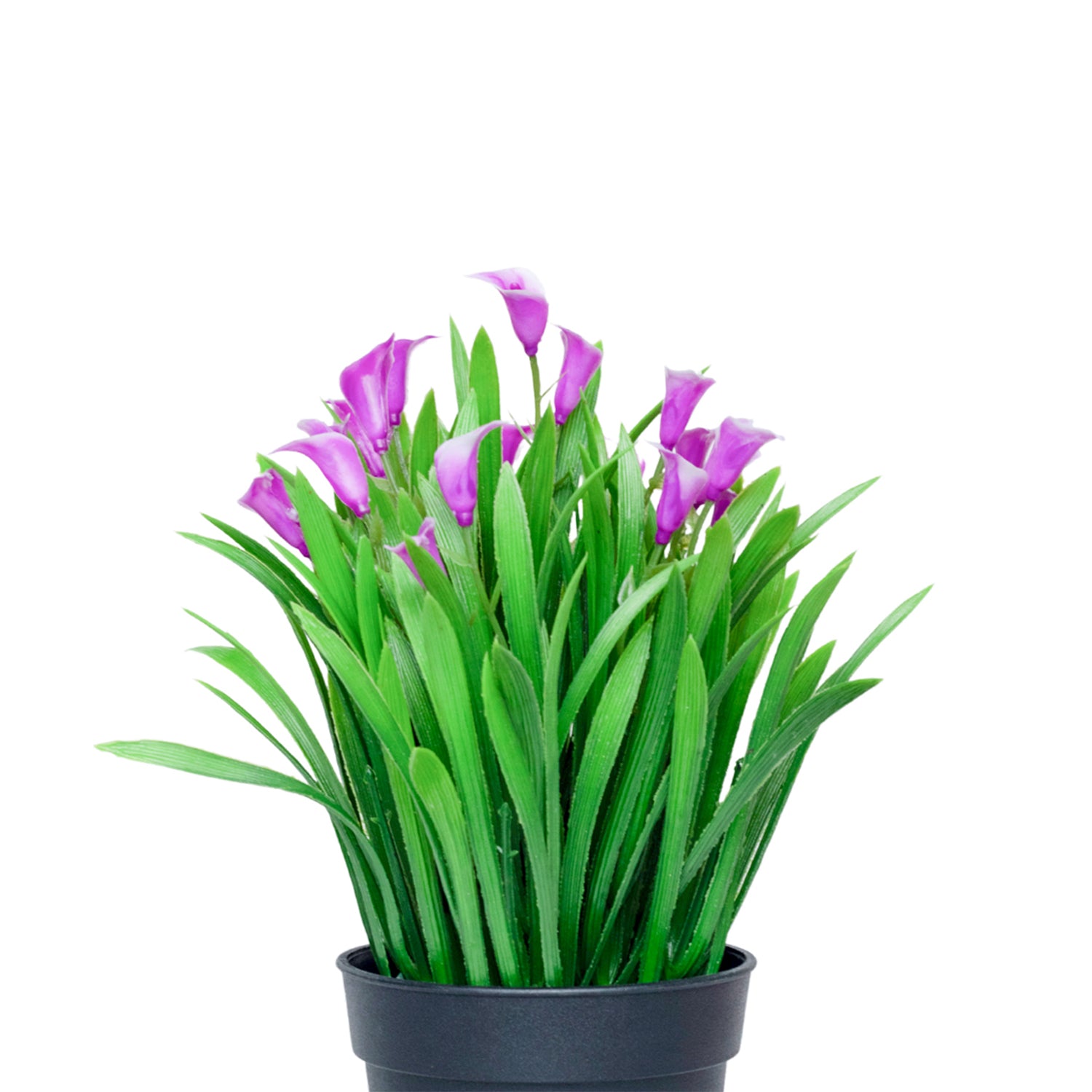 Lavender Artificial Flower With Pot