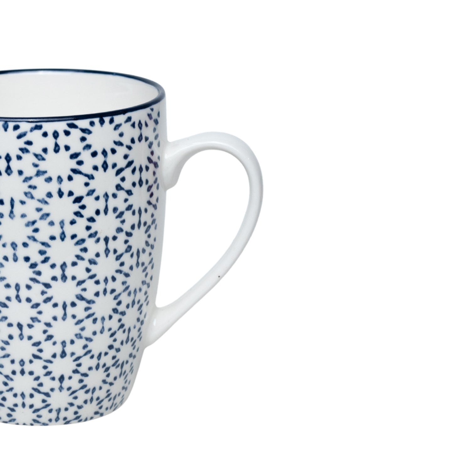 Ceramic Coffee Mug - 380Ml, Dot Repeat