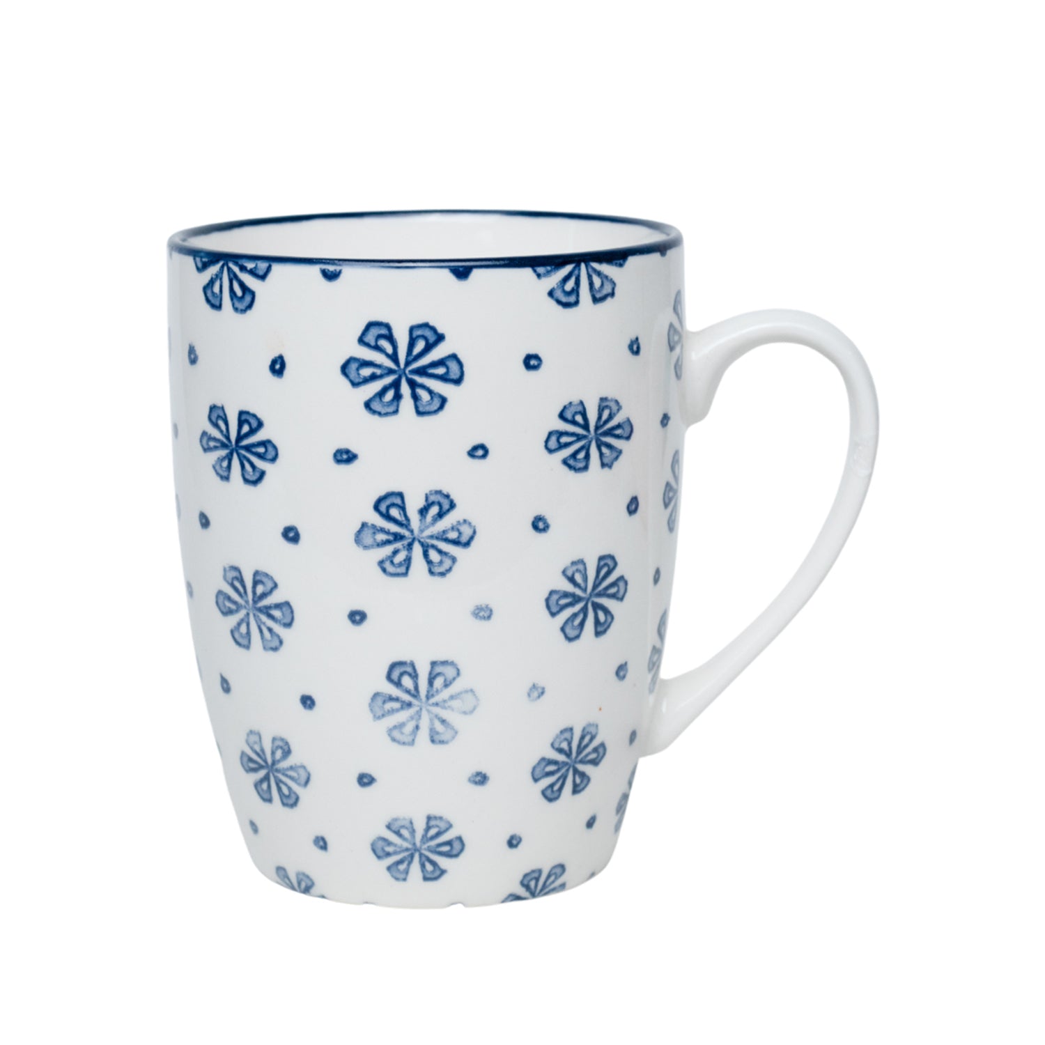 Ceramic Coffee Mug - 380Ml, Dot Repeat