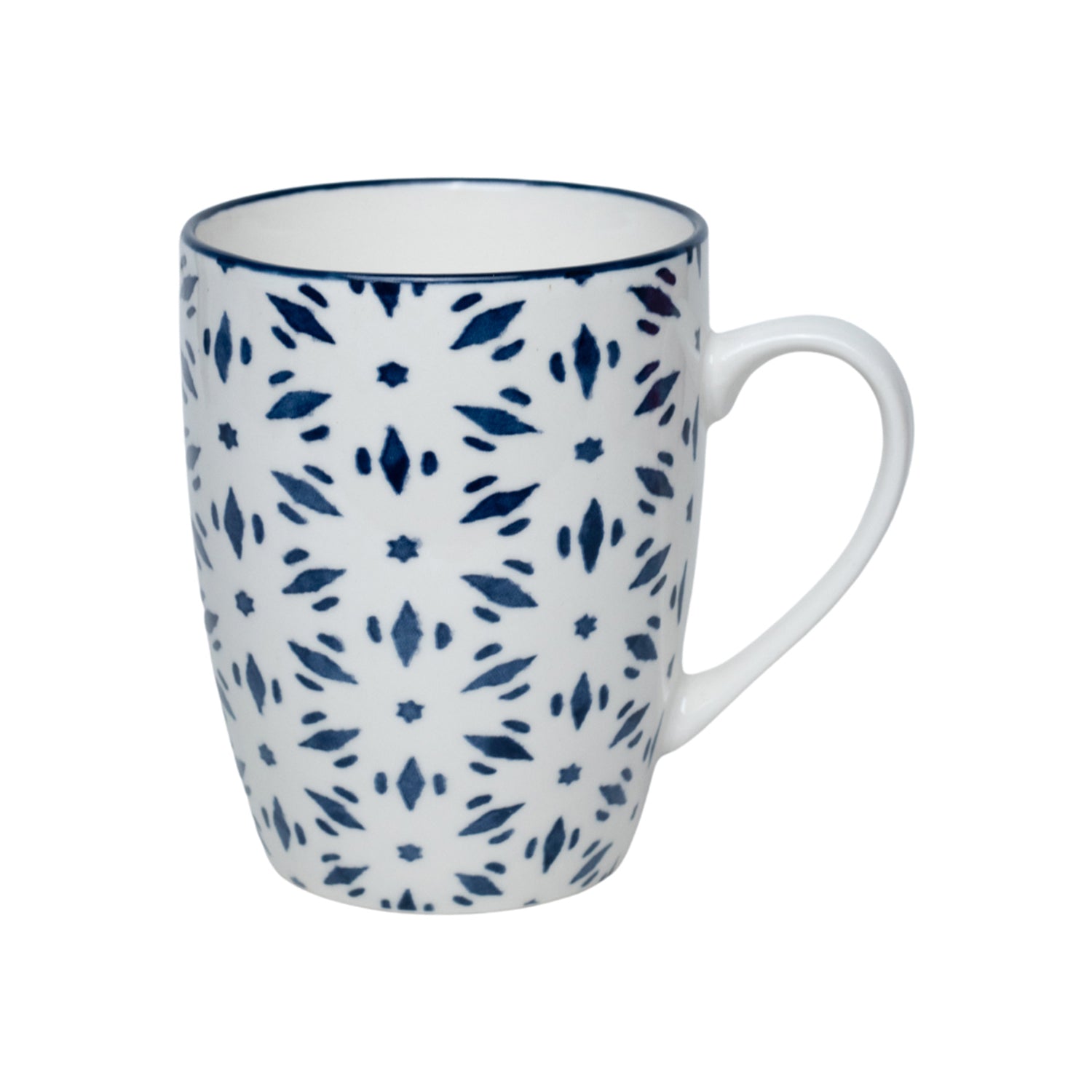 Ceramic Coffee Mug - 380Ml, Dot Repeat