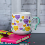 Coffee Cup - 400 Ml, Heart Shape Ballon Print