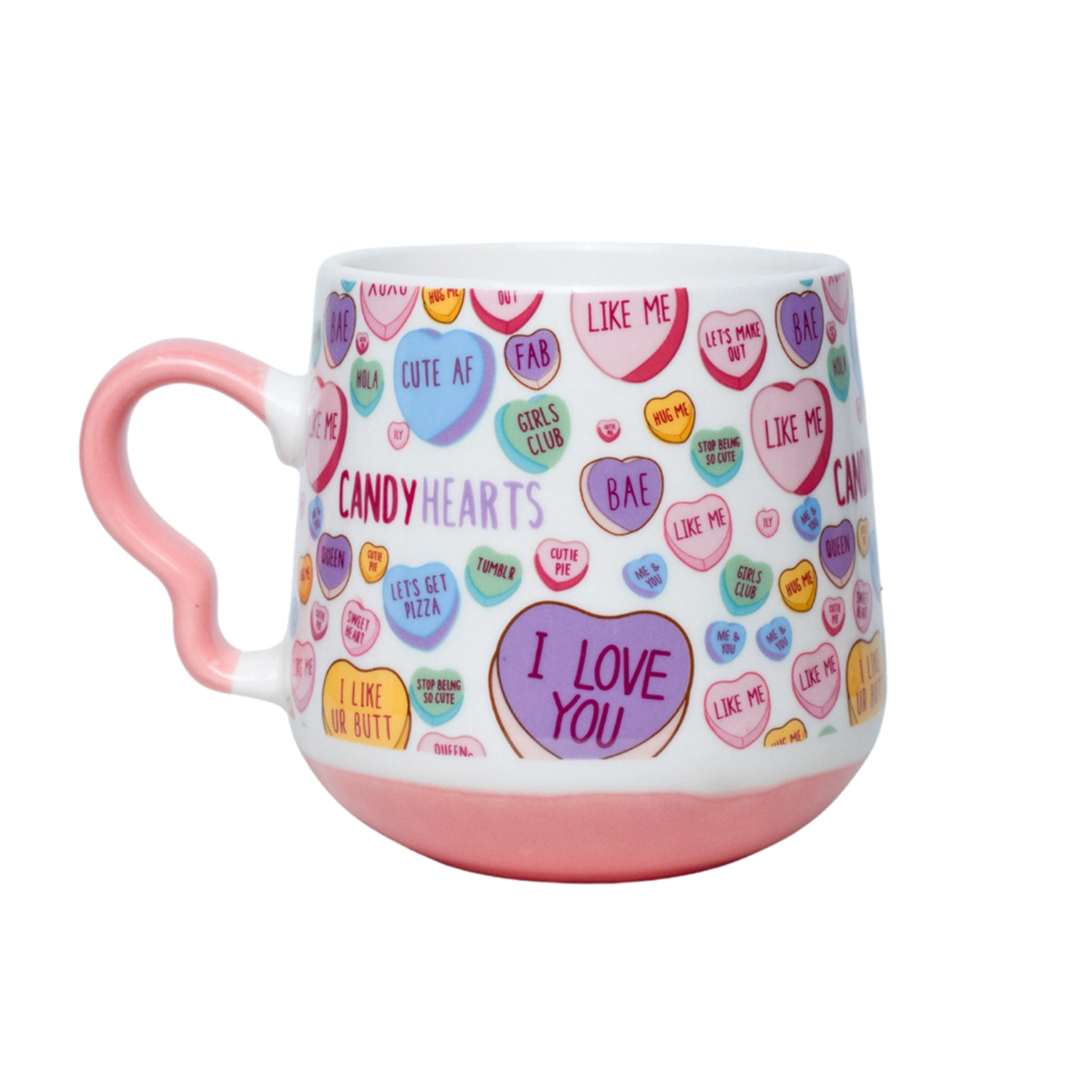 Coffee Cup - 400 Ml, Heart Shape Ballon Print