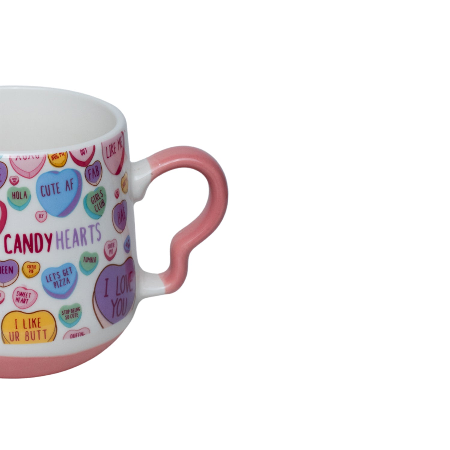 Coffee Cup - 400 Ml, Heart Shape Ballon Print