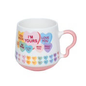 Coffee Cup - 400 Ml, Heart Shape Ballon Print