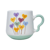Coffee Cup - 400 Ml, Heart Shape Ballon Print