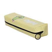 Yellow Cute Pencil Pouch - Avacado Print