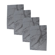 Dark Brown Marble Pattern - Placemat Mat Set Of 4