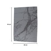 Dark Brown Marble Pattern - Placemat Mat Set Of 4