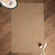 Brown Tringle Pattern - Placemat Mat Set Of 4