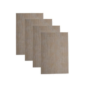 Brown Tringle Pattern - Placemat Mat Set Of 4