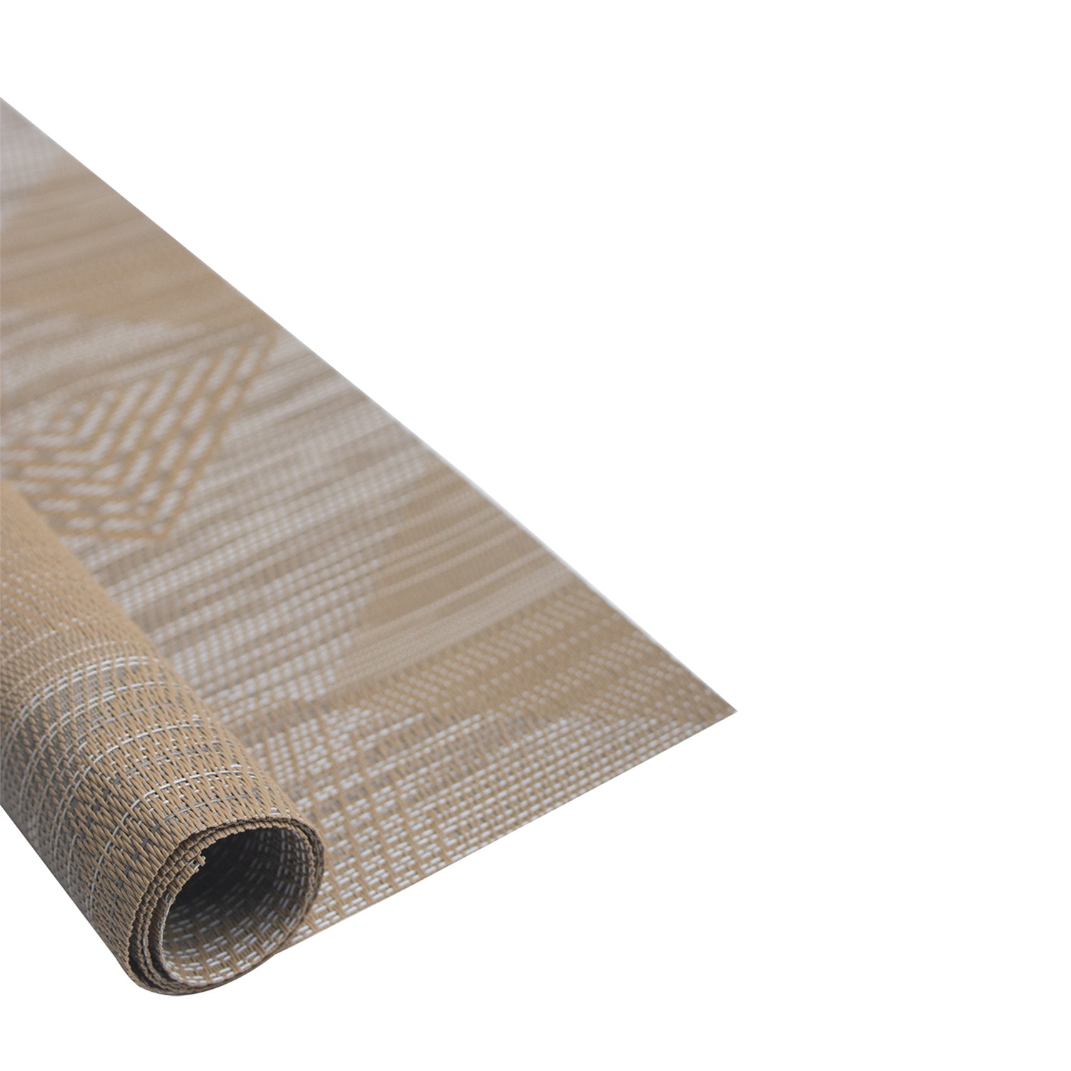 Brown Tringle Pattern - Placemat Mat Set Of 4