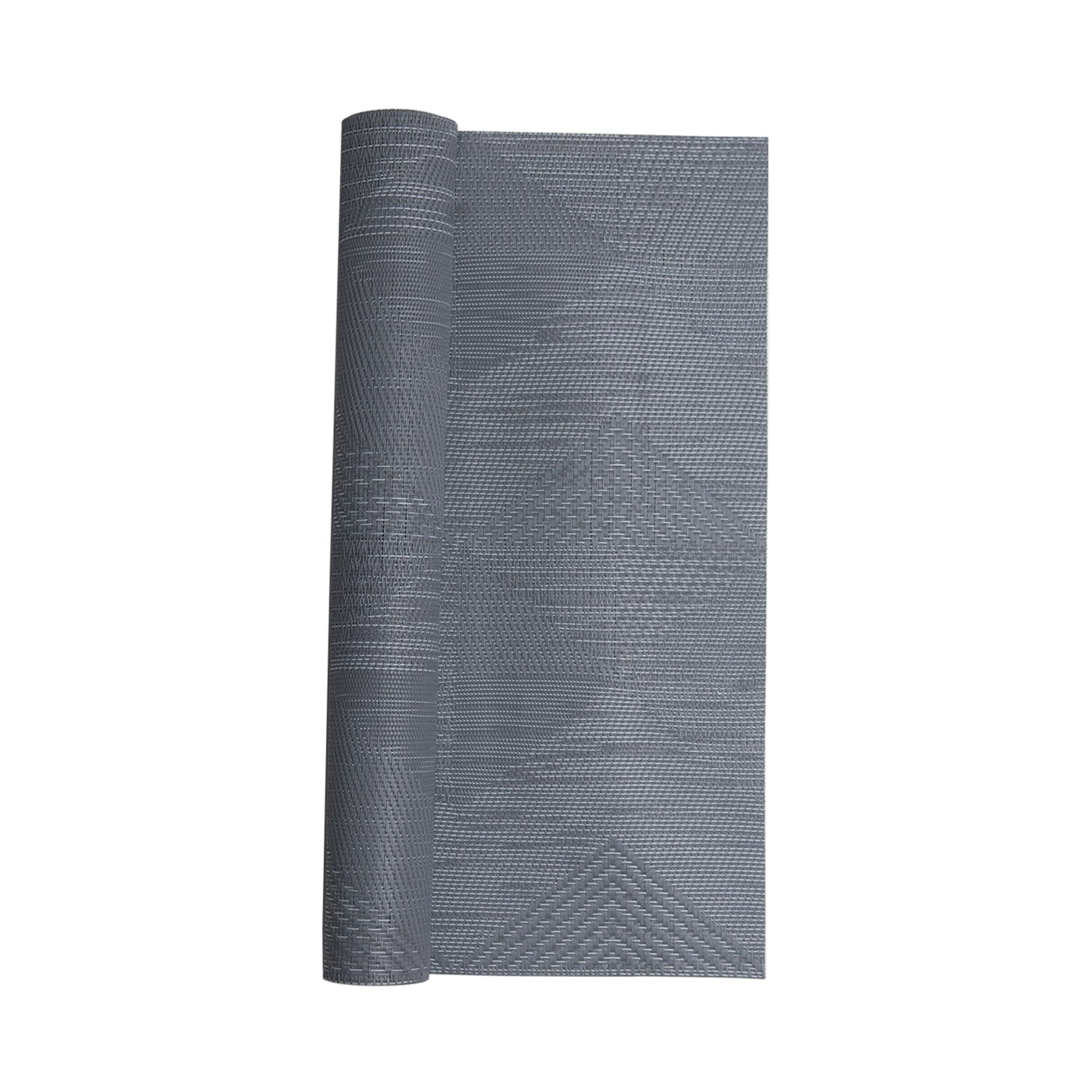 Stone Grey Floral Pattern - Placemat Mat Set Of 4