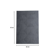 Stone Grey Floral Pattern - Placemat Mat Set Of 4