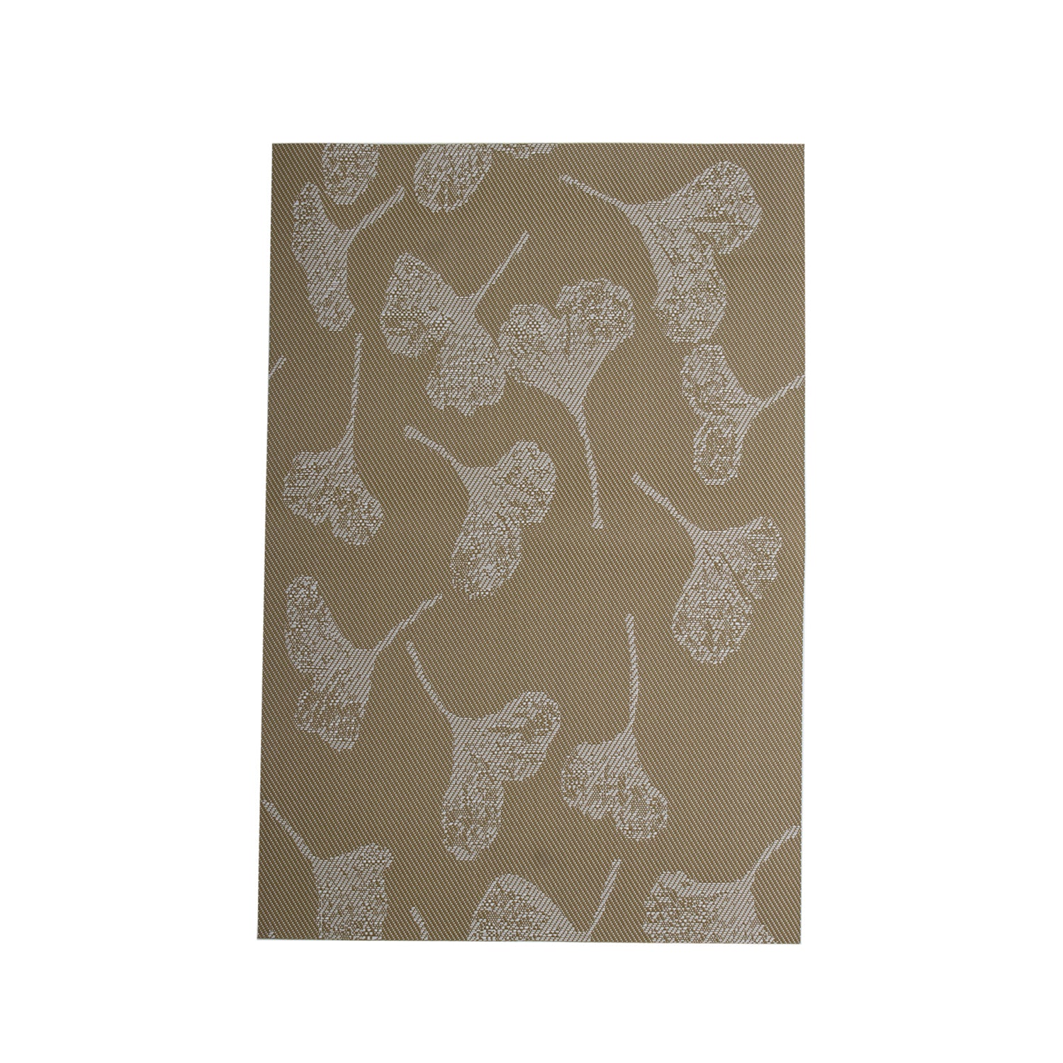 Beige Floral Pattern - Placemat Mat Set Of 4