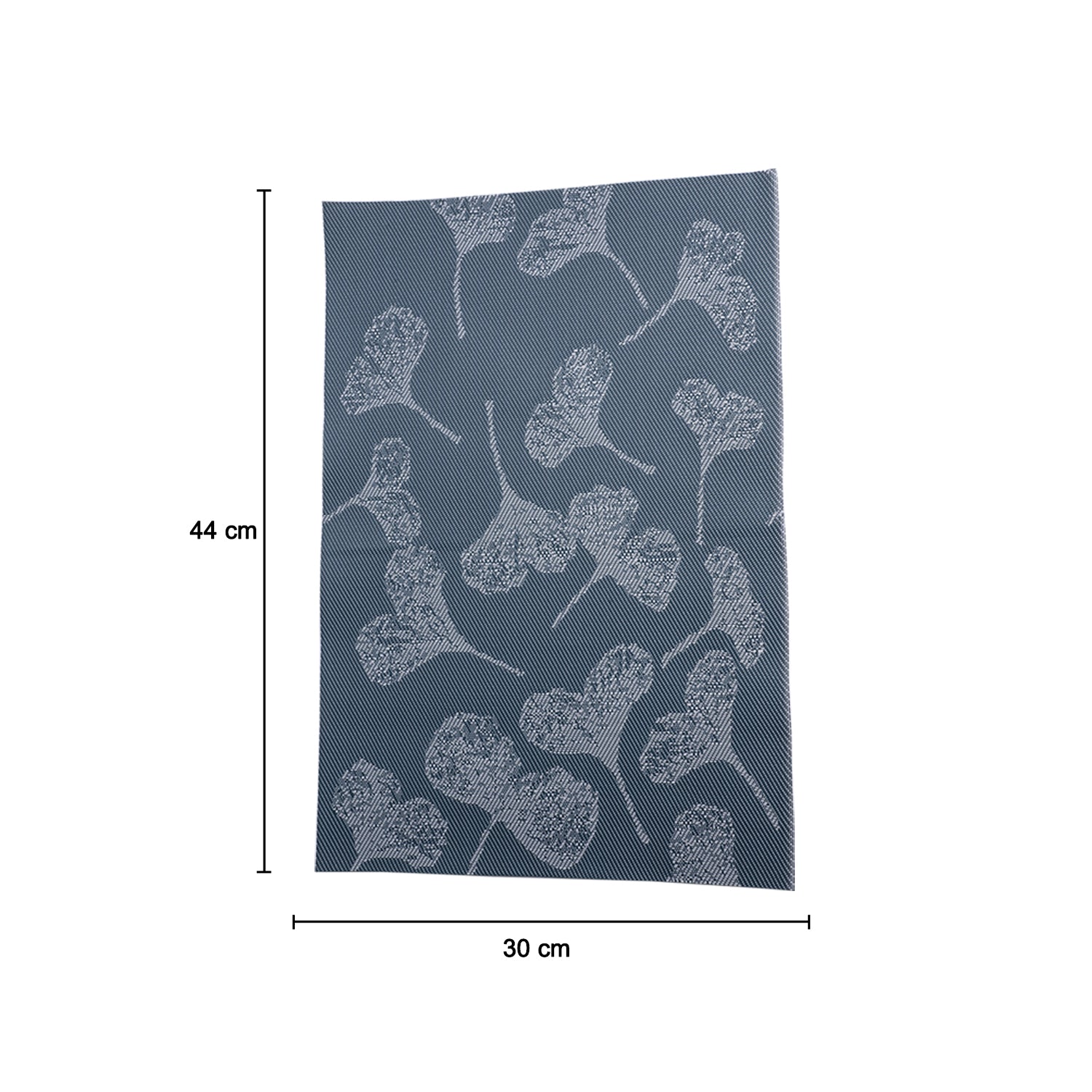 Blue Floral Pattern - Placemat Mat Set Of 4